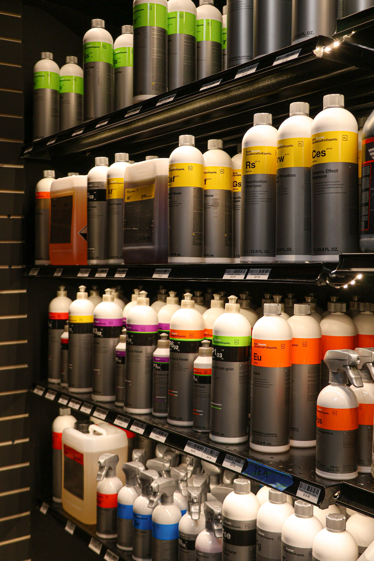 Mobile detailing van setup at Titan Detail Supply
